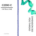 Intraline PDO Thread C2390-C - Dimension 360 W Cannula 23G 90/150mm 3-0 (20 pack)