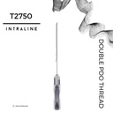 Intraline PDO Thread T2750 - Double 27G 50/70mm 2X7-0 (20 pack)