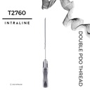 Intraline PDO Thread T2760 - Double 27G 60/90mm 2X7-0 (20 pack)