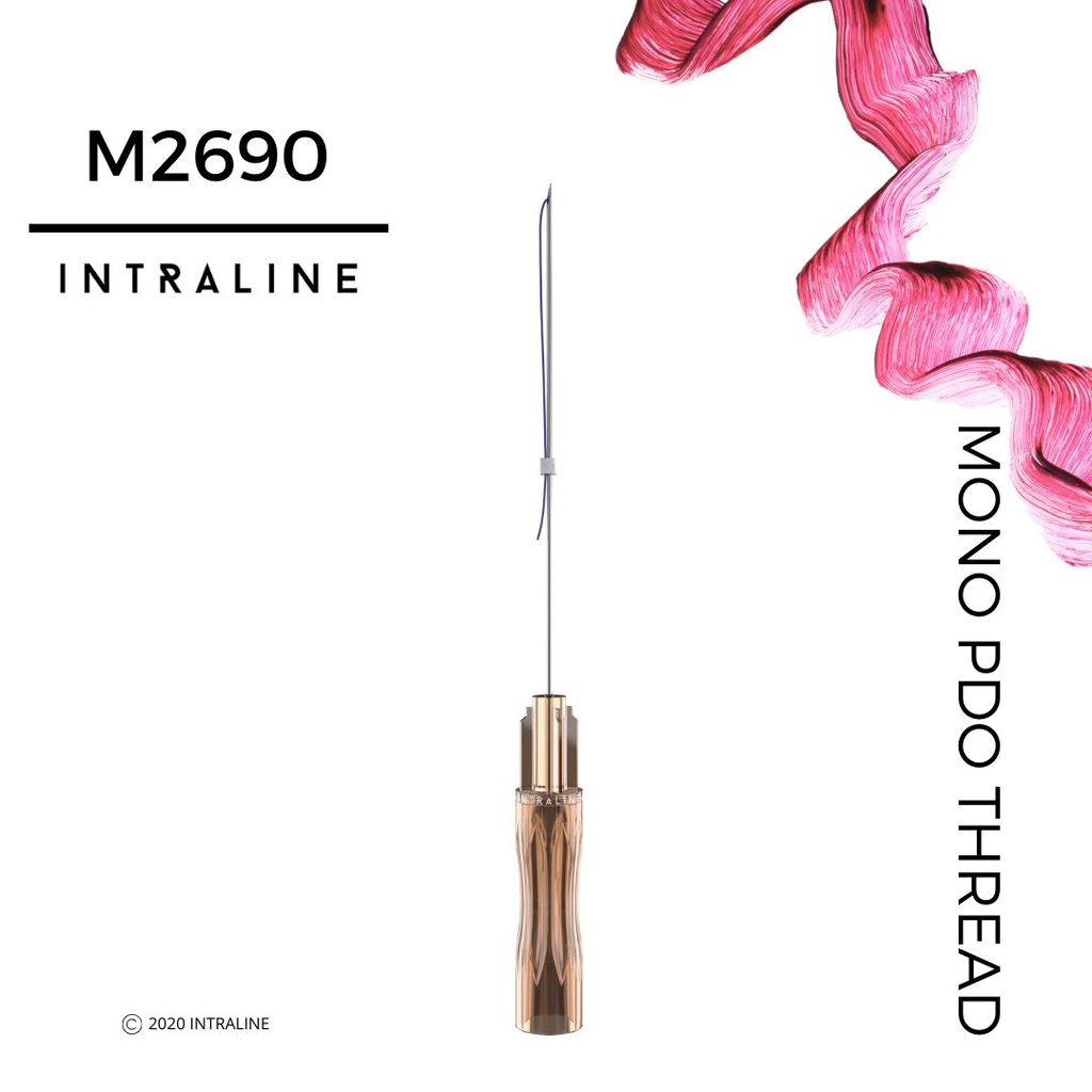 Intraline PDO Thread M2690 - Mono 26G 90/150mm 5-0 (20 pack)