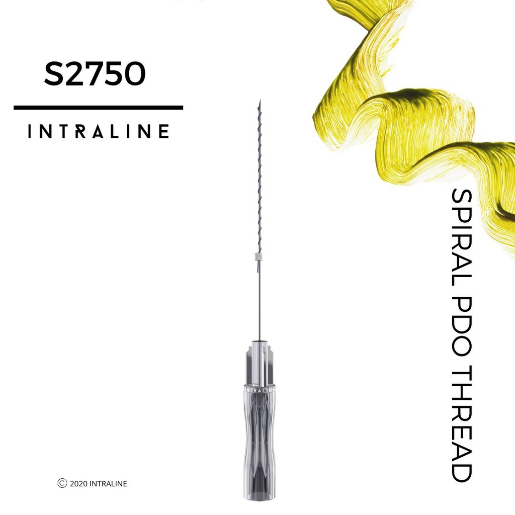 Intraline PDO Thread S2750 - Spiral 27G 50/70mm 5-0 (20 pack)