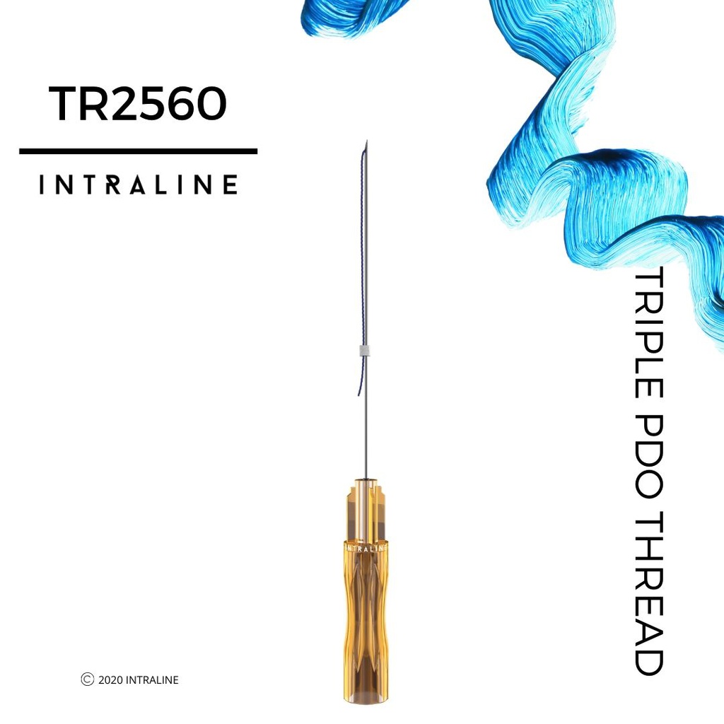 Intraline PDO Thread TR2560 - Triple 25G 60/90mm 2X6-0,7-0 (20 pack)