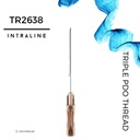 Intraline PDO Thread TR2638 - Triple 26G 38/50mm 3X7-0 (20 pack)