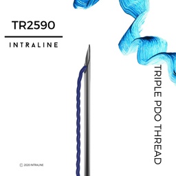 [TR2590-20] Intraline PDO Thread TR2590 - Triple 25G 90/150mm 2X6-0,7-0 (20 pack)